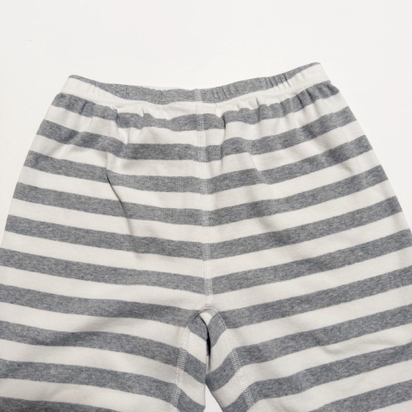 Hanna Andersson Organic Cotton Striped Long John Pajama Set - Picture 14 of 15